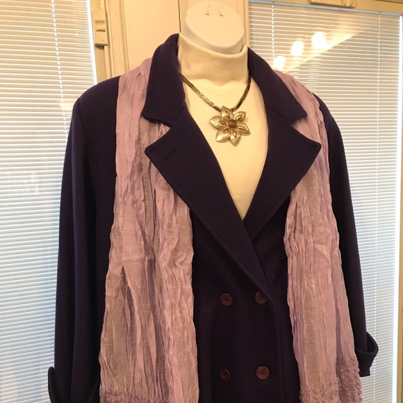 Stephane Mathews - Lazarus Wool Coat -Db. Breasted - Picture 2 of 9